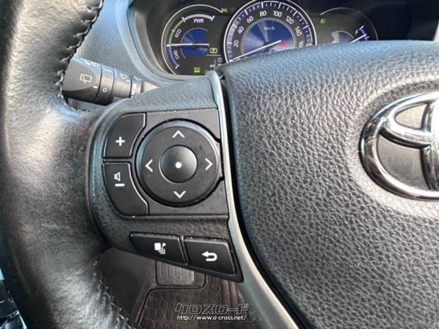 ハンドル左側でオーディオ操作ができます トヨタ エスクァイア