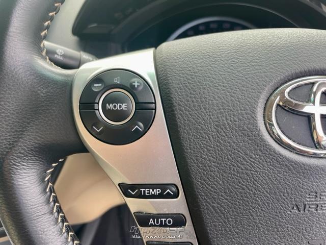 ハンドル左でオーディオ操作が出来ます。 トヨタ SAI