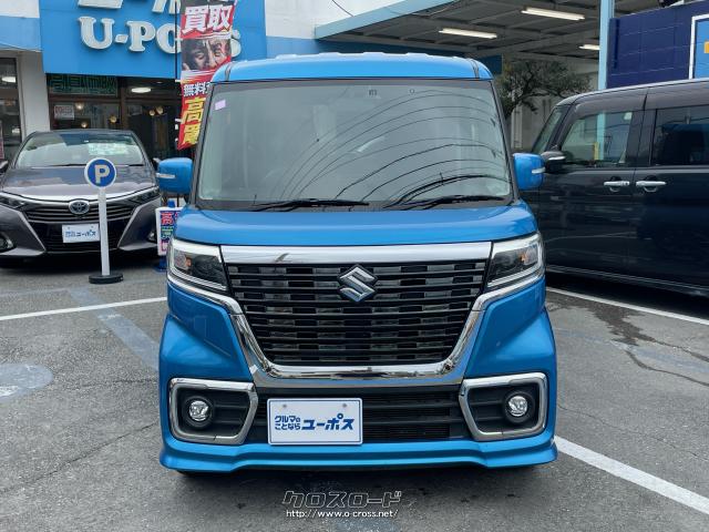 スペーシアカスタムブルー入荷しました!! スズキ スペーシア