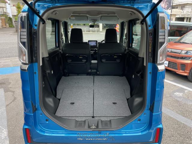 シートを倒せば広々空間! スズキ スペーシア