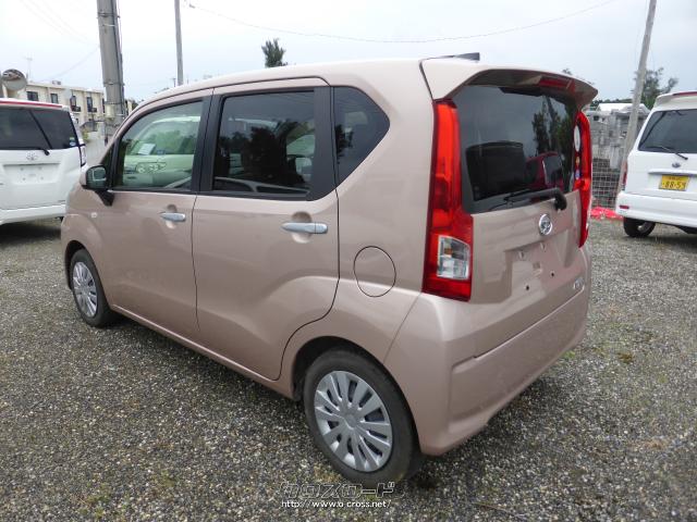 ダイハツ ムーヴ 17 H29 年式 シャンパンピンク 660cc Maikiオート マイキ オート 0 2万km 保証無 沖縄の中古車情報 クロスロード