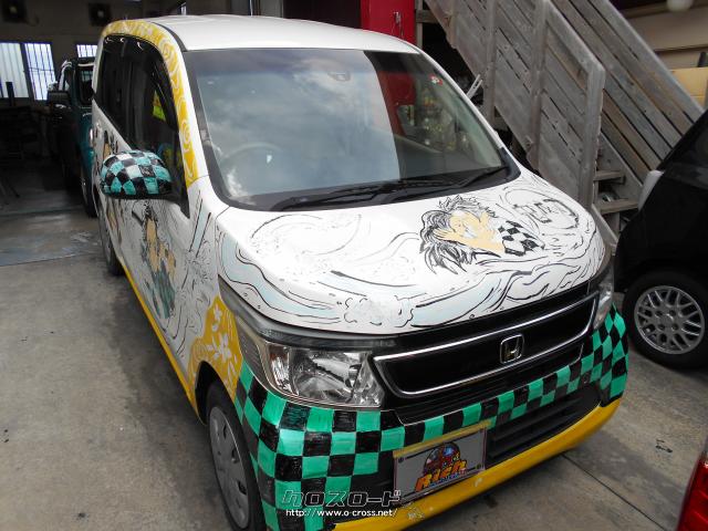 ホンダ N Wgn G Aパッケージ 14 H26 年式 白 660cc カーショップリッチ 16万km 保証付 1ヶ月 2千km 沖縄の中古車情報 クロスロード