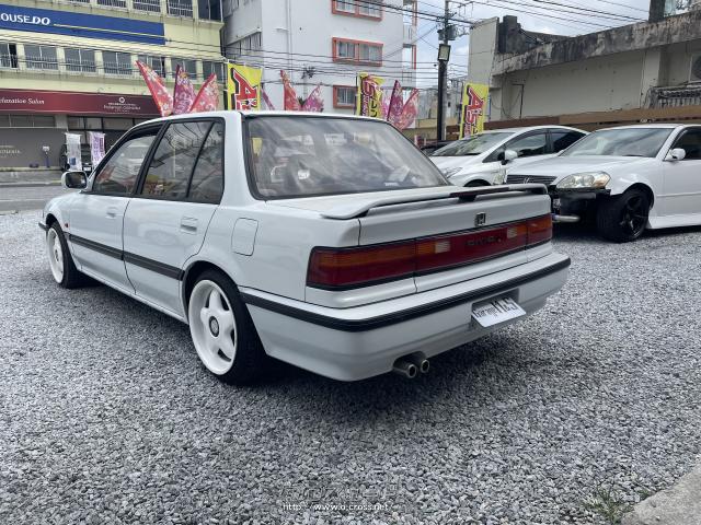 ホンダ シビック 希少セダン!旧車シビック!!レア車!!サンルーフ付き!・1991(H3)年式・シロ・1500cc・株式会社  A`sGroup・5万km・保証無 | 沖縄の中古車情報 - クロスロード