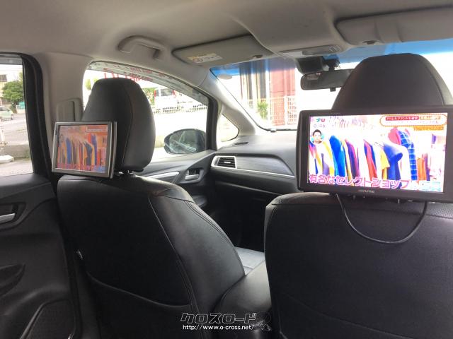 後席モニター付き。 ホンダ シャトル