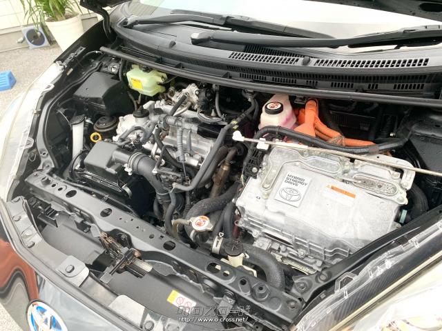 最高出力74ps(54kW)/4800rpm最大トルク11.3kg・m(111N・m)/3600~4400rpm トヨタ アクア