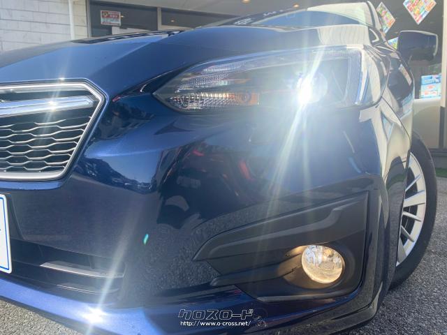 オート機能付きLEDヘッドライト。 スバル インプレッサスポーツ