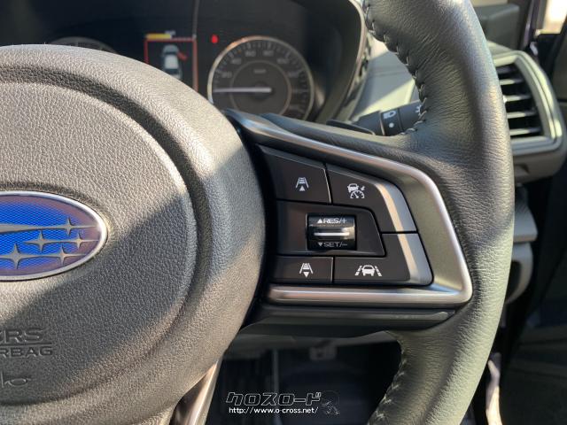 右側にはレーダークルーズコントロールの操作スイッチが配置されています。 スバル インプレッサスポーツ