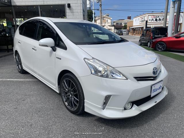 5名乗車の2列シート車モデリスタエアロ付き!! トヨタ プリウスα