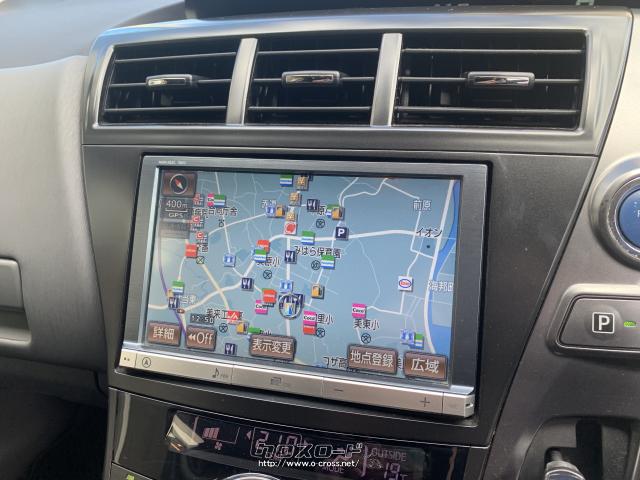 純正HDDナビ(CD/DVD/Bluetooth/AM/FM/フルセグTV) トヨタ プリウスα