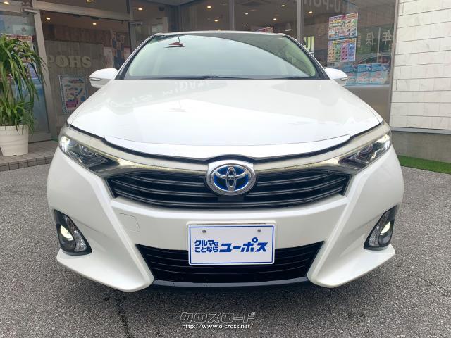 トヨタ SAI G 県内買取直販車両 レザー調シートカバー トランク
