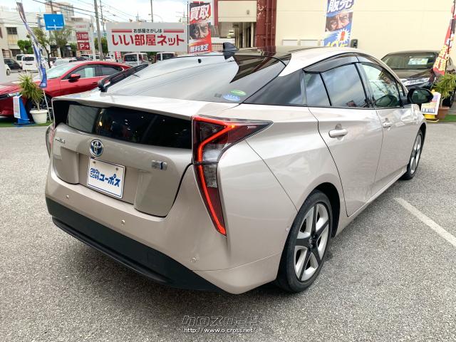 トヨタ プリウス Sセーフティプラスツートン OP5年保証対象車 県内買取
