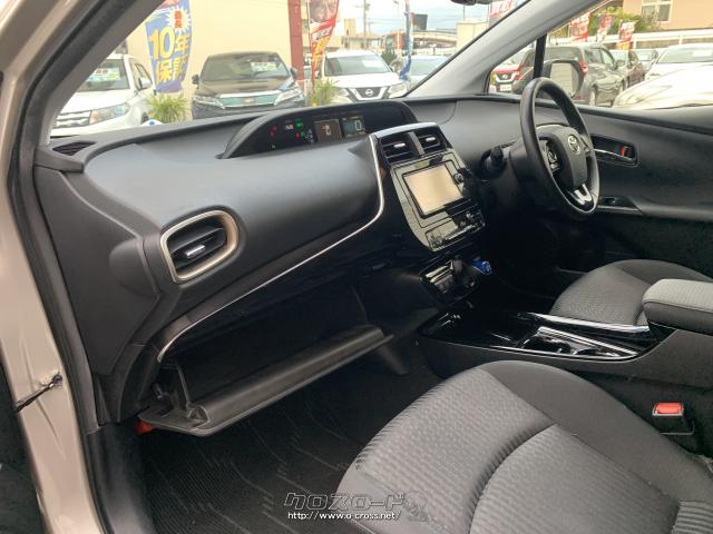 トヨタ プリウス Sセーフティプラスツートン OP5年保証対象車 県内買取