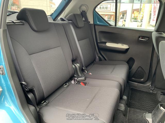 リヤシートスライドを採用し、使い方に合わせて荷室容量をアレンジできるなど使い勝手を高めた。 スズキ イグニス