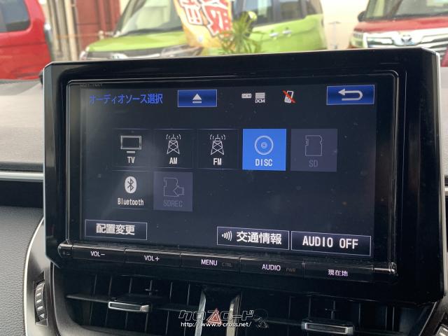 オーディオも充実(フルセグTV Bluetooth CD DVD SD) トヨタ カローラスポーツ