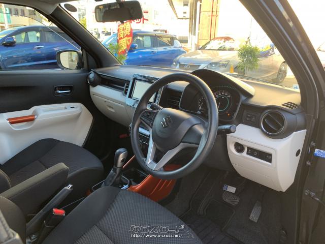 運転席からの視界も広く女性の方でも運転しやすい設計に スズキ イグニス