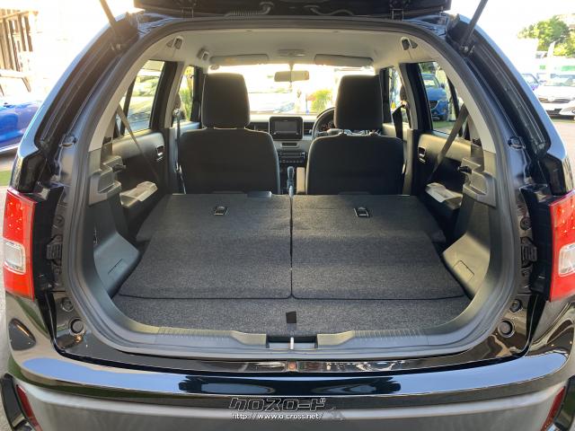 後席を倒す事で大きな荷物を積み込み可能に。 スズキ イグニス