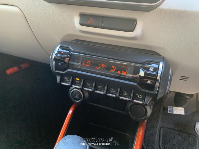 エアコン操作パネル。 スズキ イグニス