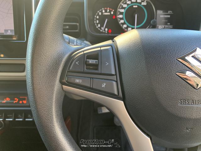 ステアリング左側にはオーディオの操作スイッチが配置されています。 スズキ イグニス