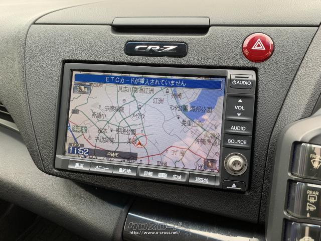 ホンダ CR-Z α Master label 純正ナビ バックモニター ハーフレザー  
