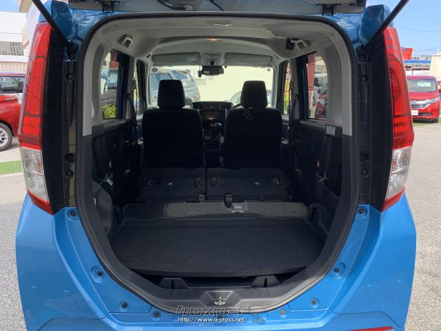 後席を倒す事で大きな荷物を積み込み可能に。 トヨタ ルーミー