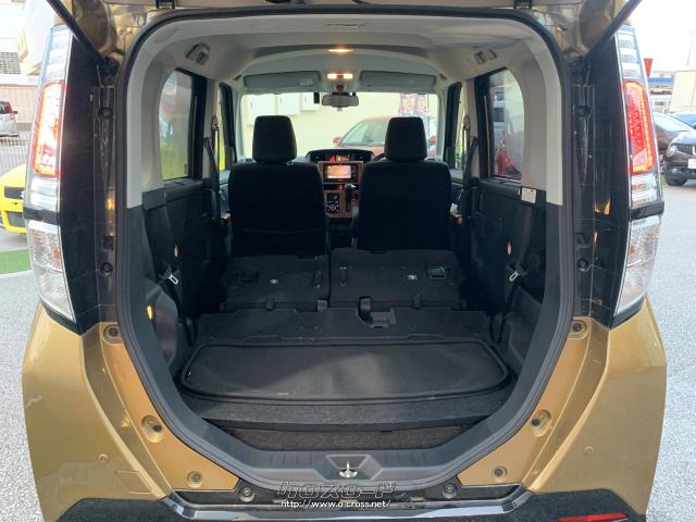 後席を倒す事で大きな荷物を積み込み可能に。 トヨタ タンク