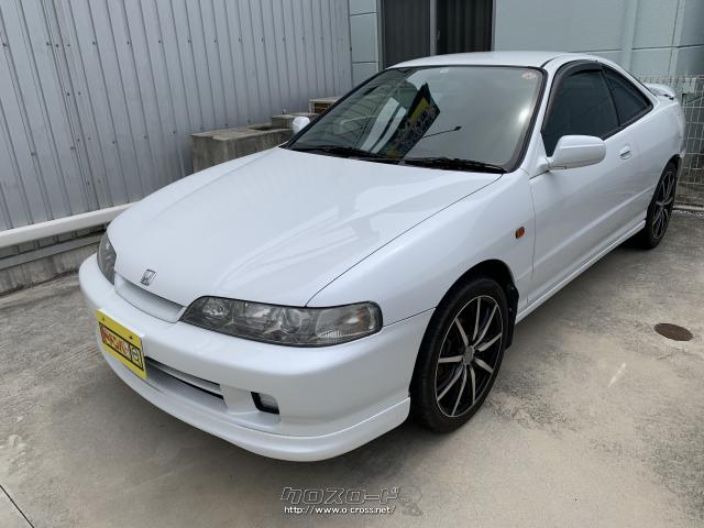 ホンダ インテグラ 5速マニュアル2ドア 1998 H10 年式 パールホワイト 1600cc 株式会社 ドドンパ車店 走行不明 保証無 沖縄の中古車情報 クロスロード