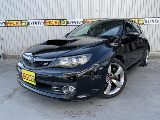 スバル インプレッサ WRX STi 6MT ハーフレザーシート プッシュスタート フルセグTVナビ  ETC・2008(H20)年式・ブラック・2000cc・株式会社 ドドンパ車店・13.4万km・保証付・1ヶ月・1千km | 沖縄の中古車情報 -  クロスロード