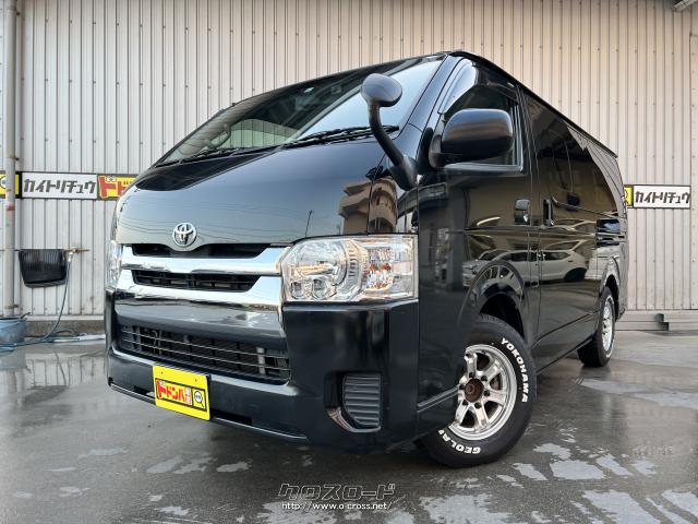 トヨタ ハイエースバン ロングdx Glパッケージ 9人乗り フルセグtv ナビ Etc ドラレコ 14 H26 年式 ブラック 3000cc 株式会社 ドドンパ車店 13 7万km 保証付 24ヶ月 30千km 沖縄の中古車情報 クロスロード