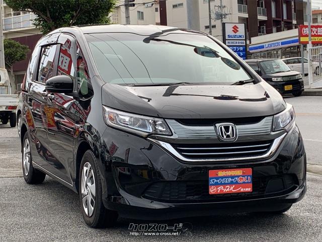 ホンダ フリードハイブリッド G ホンダセンシング 18 H30 年式 ブラック 1500cc アップル琉大前店 6万km 保証付 24ヶ月 距離無制限 沖縄の中古車情報 クロスロード