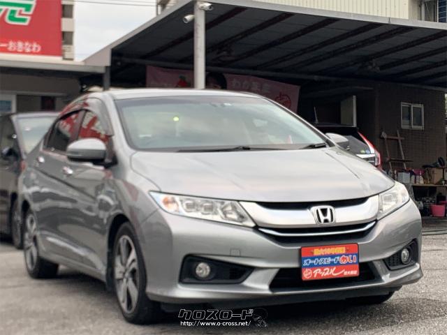 ホンダ グレイス ハイブリッドex 15 H27 年式 グレー 1500cc アップル琉大前店 1 5万km 保証付 24ヶ月 距離無制限 沖縄の中古車情報 クロスロード