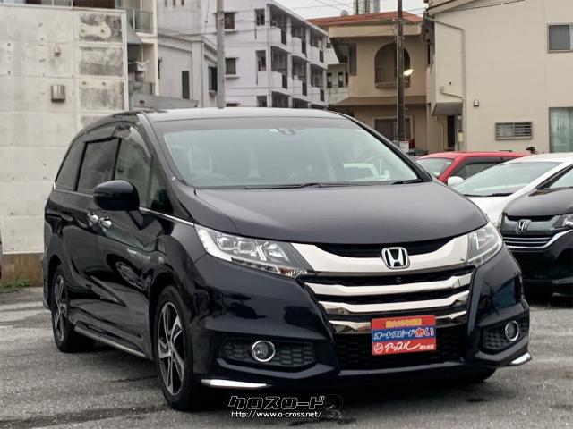 クールなアブソルート!!LEDヘッド&メーカーナビ&リアモニター装備!! ホンダ オデッセイ