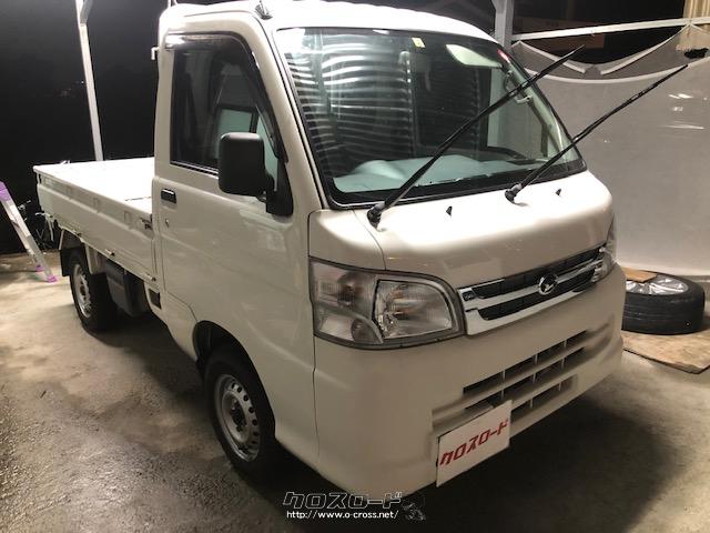 ダイハツ ハイゼットトラック エアコン パワステ スペシャル 内地中古車 14 H26 年式 ホワイト 660cc Auto Salon Good Wave 12万km 保証無 沖縄の中古車情報 クロスロード