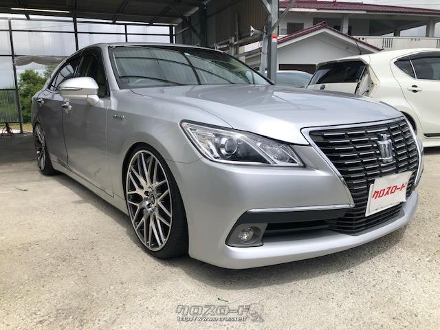 トヨタ クラウンハイブリッド ロイヤル インチアルミ車高調 2年保証 13 H25 年式 シルバー 2500cc Auto Salon Good Wave 6万km 保証付 24ヶ月 千km 沖縄の中古車情報 クロスロード トヨタ クラウンハイブリッド ロイヤル インチアルミ車高調 2年保証 13 H25 年式 シルバー 2500cc Auto Salon Good Wave 6万km 保証付 24ヶ月 千km 沖縄の中古車情報 クロスロード