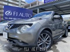 日産 ジューク 15RX アーバンセレクション ☆ワンオーナー☆純正ナビ☆純正17インチ AW☆ドライブレコーダー・2014(H26)年式・グレー・1500cc・FJオート・2.9万km・保証無 | 沖縄の中古車情報 - クロスロード