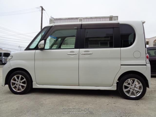 ダイハツ タント カスタムX 左側パワースライドドア 電動格納ミラー