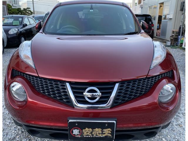 日産 ジューク 15rx 人気のsuvが入庫いたしました H24年式 走行8万キロ 台 1年保証付き 12 H24 年式 ワインレッド 1500cc 株式会社松嶺自動車商会 8 6万km 保証付 12ヶ月 15千km 沖縄の 中古車情報 クロスロード