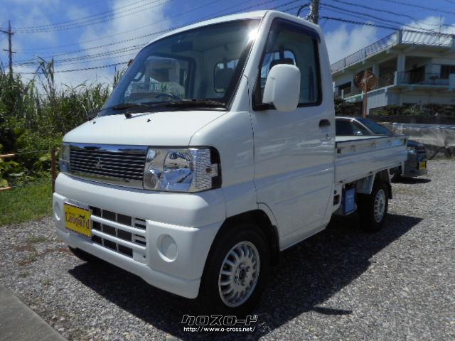 三菱 ミニキャブトラック Vx Se 低走行2万キロ台 本土中古車 07 H19 年式 ホワイト 660cc カーショップ レオパード 2 7万km 保証無 沖縄の中古車情報 クロスロード