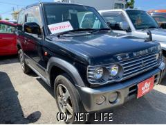 三菱 パジェロミニ スヌーピーエディション2 4wd 01 H13 年式 黒ツートン 660cc ミカタモータース 11 8万km 保証無 沖縄の中古車情報 クロスロード