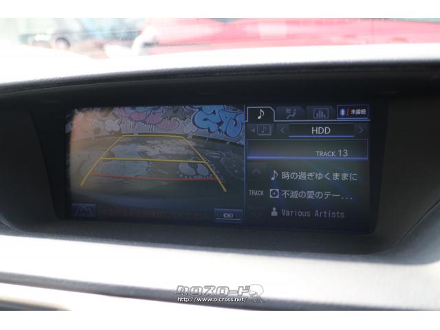 CD/AUX/USB/MSV/フルセグTV機能付き純正HDDナビ レクサス GS