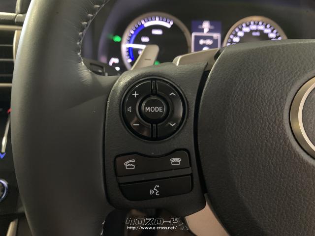 手元で楽々オーディオ操作!ステアリングスイッチ レクサス IS