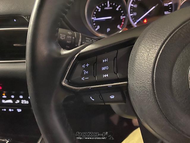 手元で楽々オーディオ操作!ステアリングスイッチ マツダ CX-8