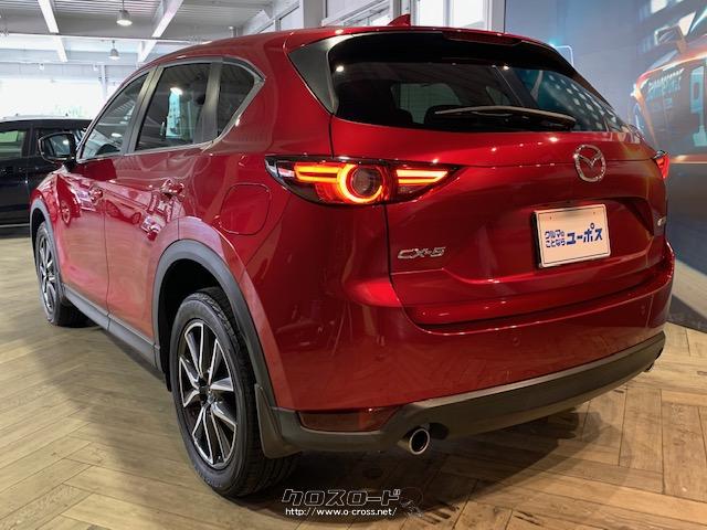 フロントからリアへと一気に突き抜ける動きでスピード感を表現 マツダ CX-5