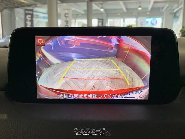 バックカメラ付きで後方の駐車も安心してできます マツダ CX-5