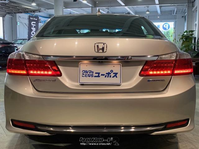 ホンダ アコードハイブリッド EX 純正ナビ レザーシート(黒