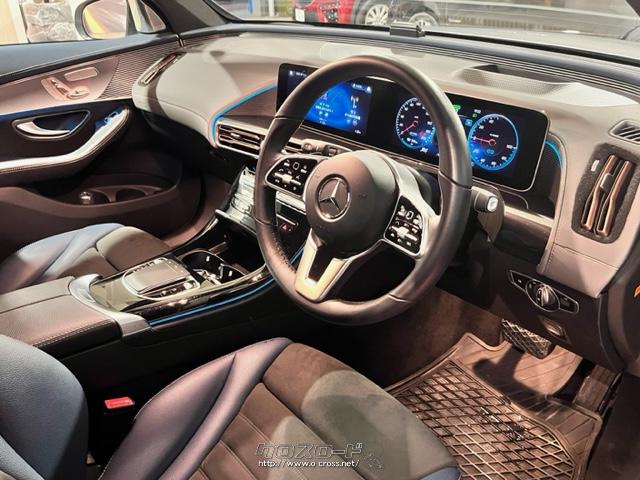 ホールド性と快適性のあるフロントシート メルセデス・ベンツ EQC