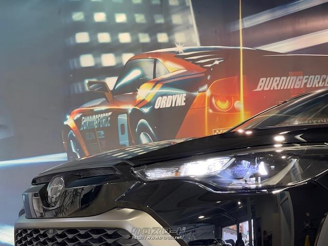 オートマチックハイビーム機能付きオートLEDヘッドライト トヨタ カローラクロス