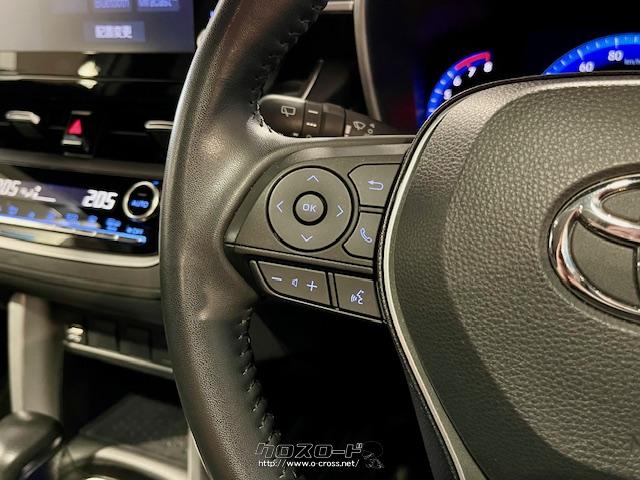 ハンドルを握ったままオーディオ操作が可能です。 トヨタ カローラクロス