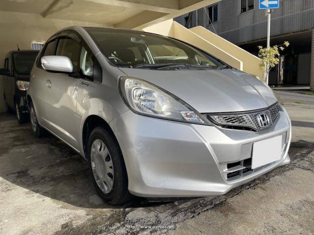 ホンダ フィット G 10thアニバーサリー 内地車両 純正ナビ バックカメラ 電動格納ミラー アイドリングストップ スマートキー 2年保 12 H24 年式 シルバー 1300cc クルマ買取のマルク 6 3万km 保証付 3ヶ月 3千km 沖縄の中古車情報 クロスロード