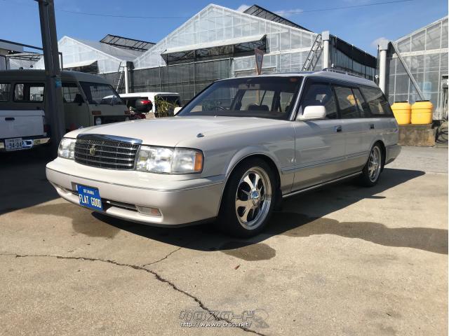 トヨタ クラウン ステーションワゴン 2400 ロイヤルサルーン ディーゼルターボ 1994 H6 年式 パールホワイト 2400cc Flat Good フラットグッド 10 2万km 保証無 沖縄の中古車情報 クロスロード