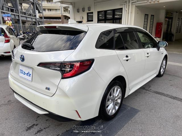 トヨタ カローラ ツーリングHYBRID S OP10年保証対象車 トヨタ純正9インチディスプレイオーディオ PCS  LTA・2019(R1)年式・ホワイトパールクリスタルシャイン・1800cc・ユーポス奥武山店・3.8万km・保証付・3ヶ月・距離無制限 |  沖縄の中古車情報 - クロスロード